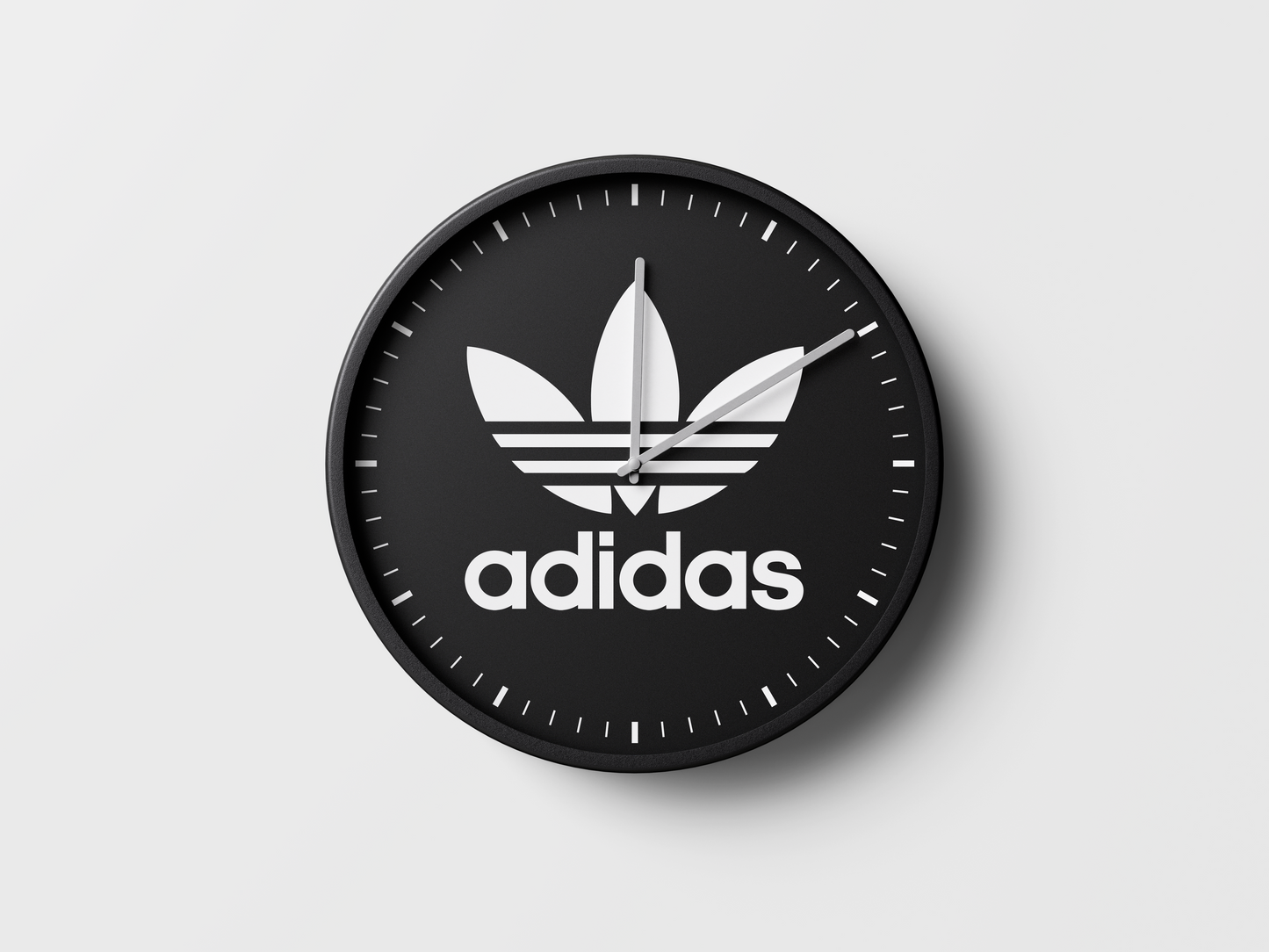 Adidas wall Clock - Black & White