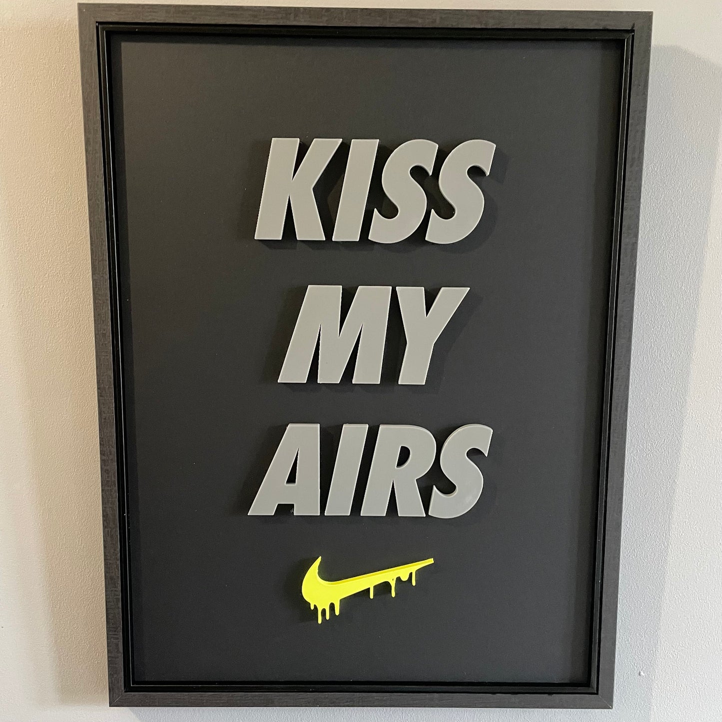 KISS MY AIRS -Black, Grey and Neon