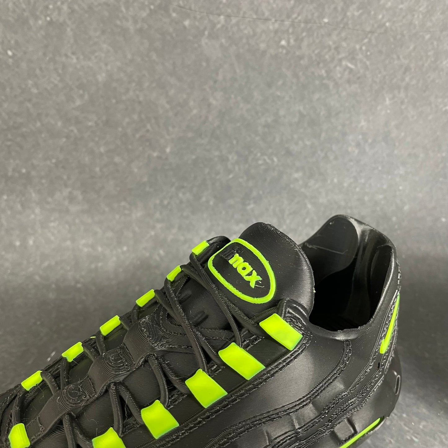 AM95 black and neon planter