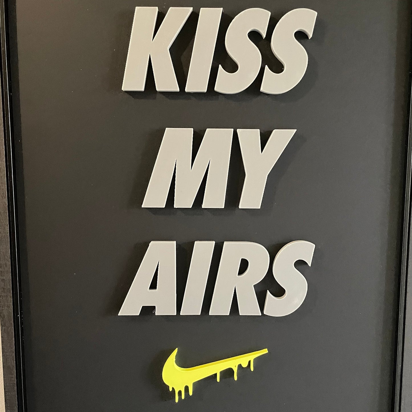 KISS MY AIRS -Black, Grey and Neon