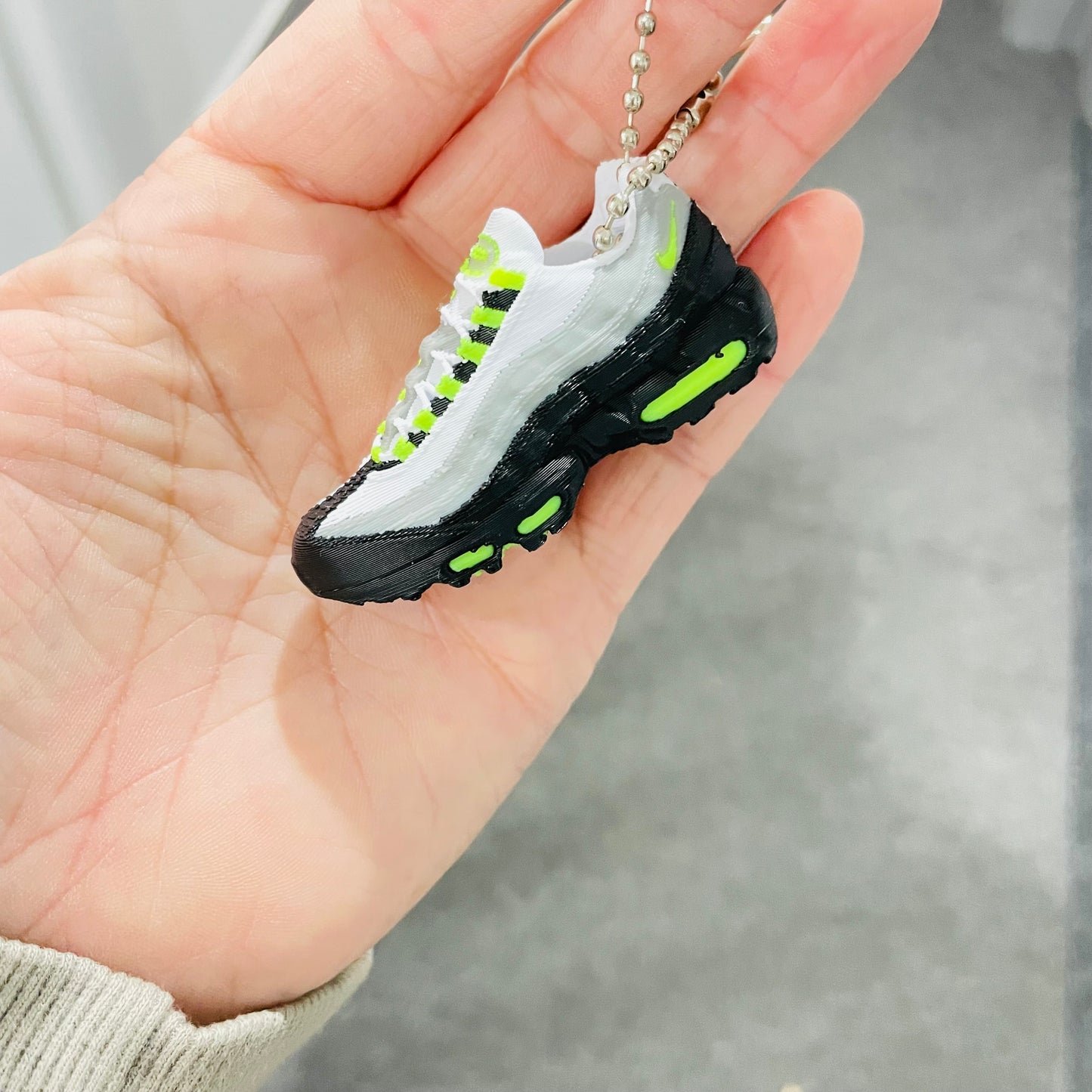 Air Max 95 multi colour Neon Keyring