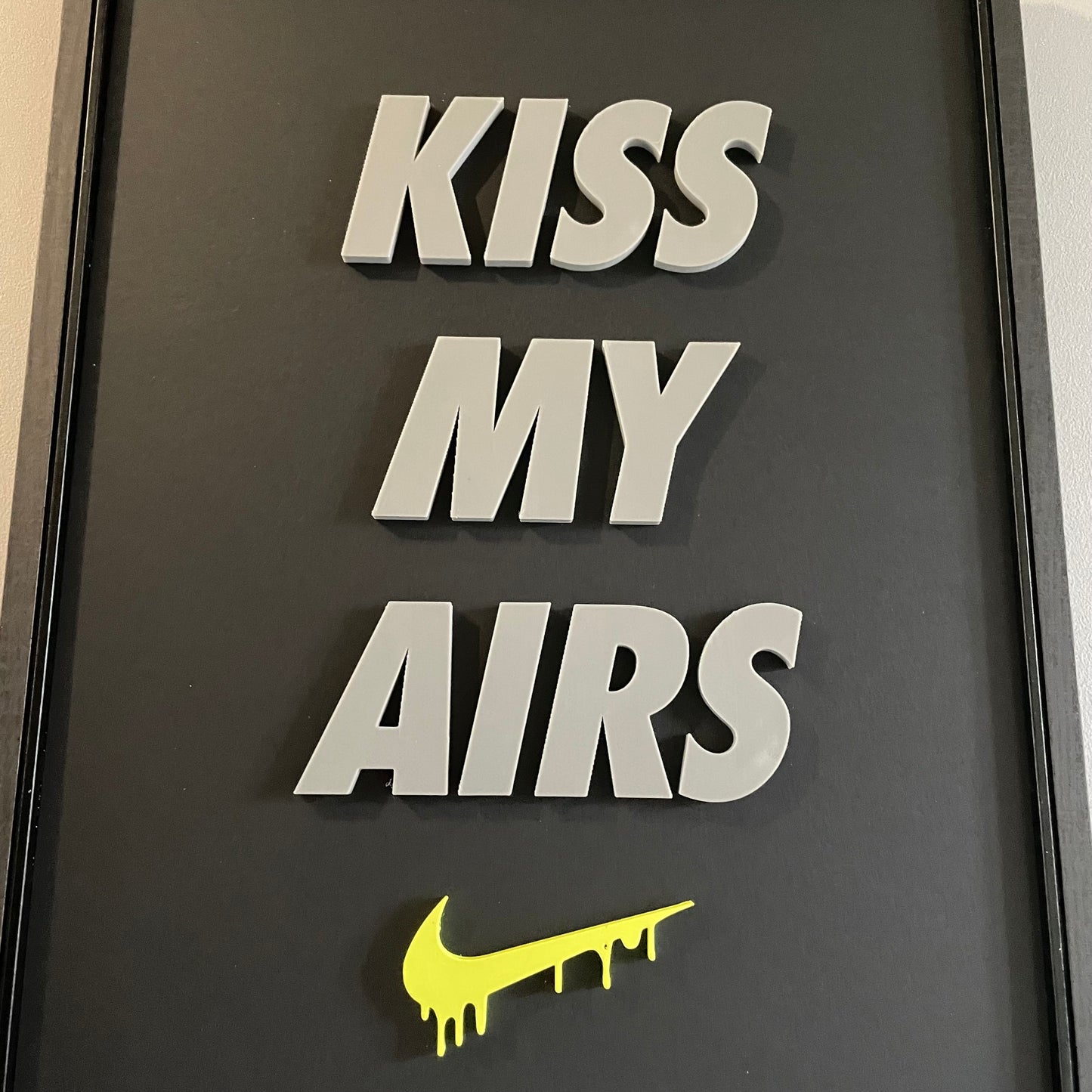 KISS MY AIRS -Black, Grey and Neon