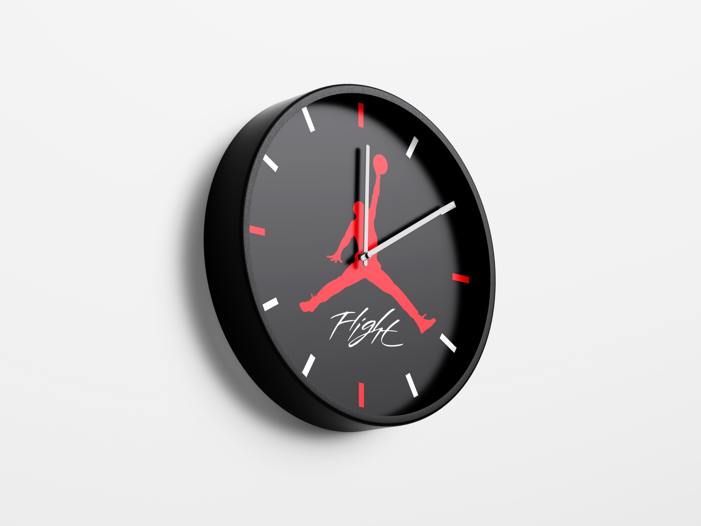 Jordan wall Clock - Black