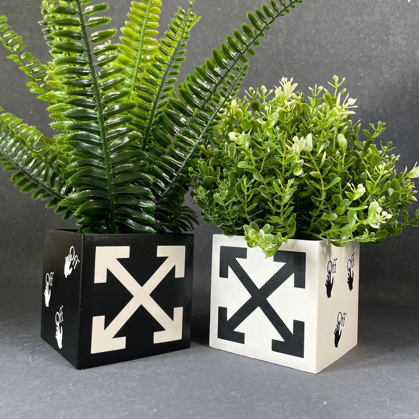 Box planter - Off-White