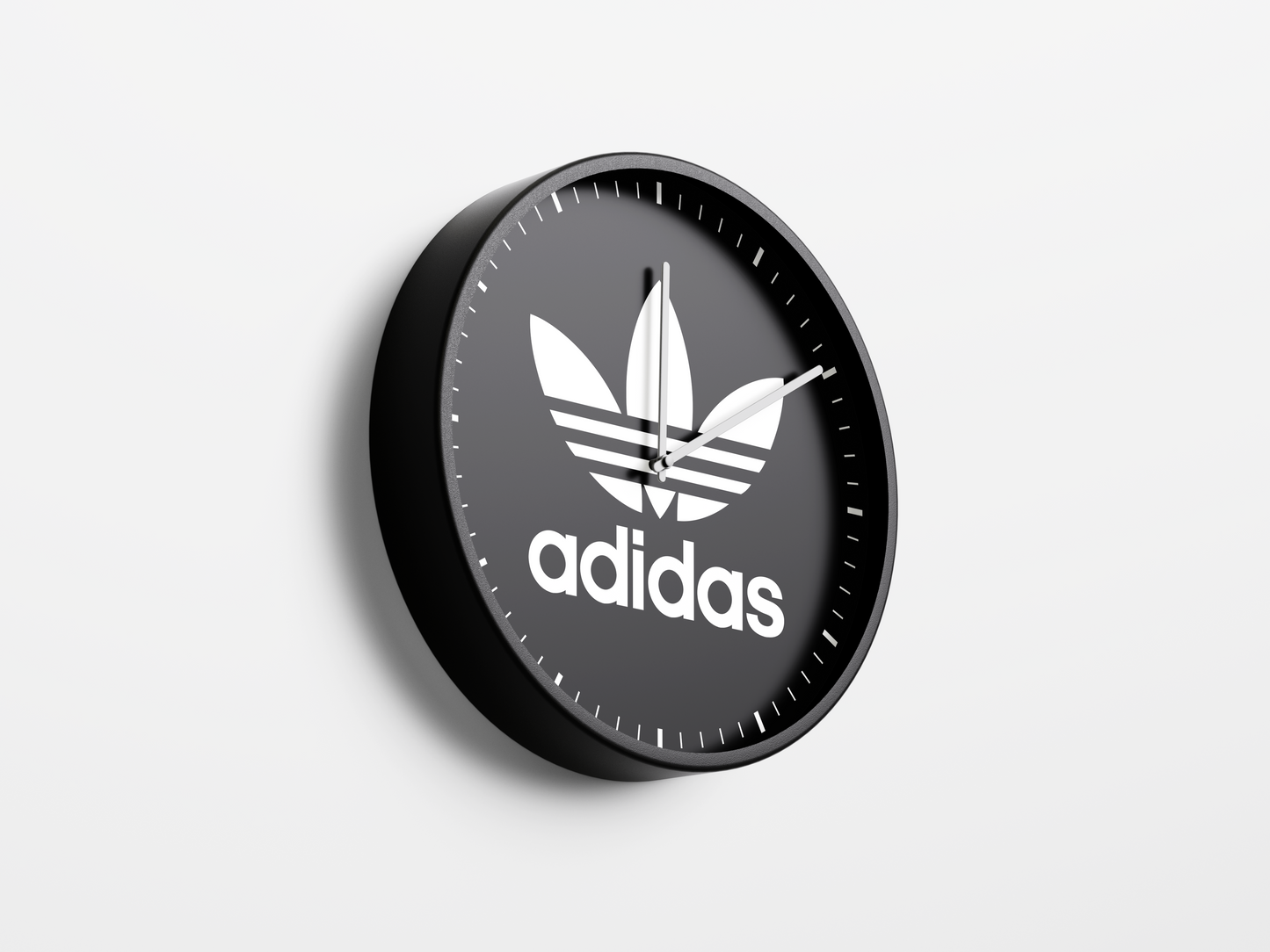 Adidas wall Clock - Black & White