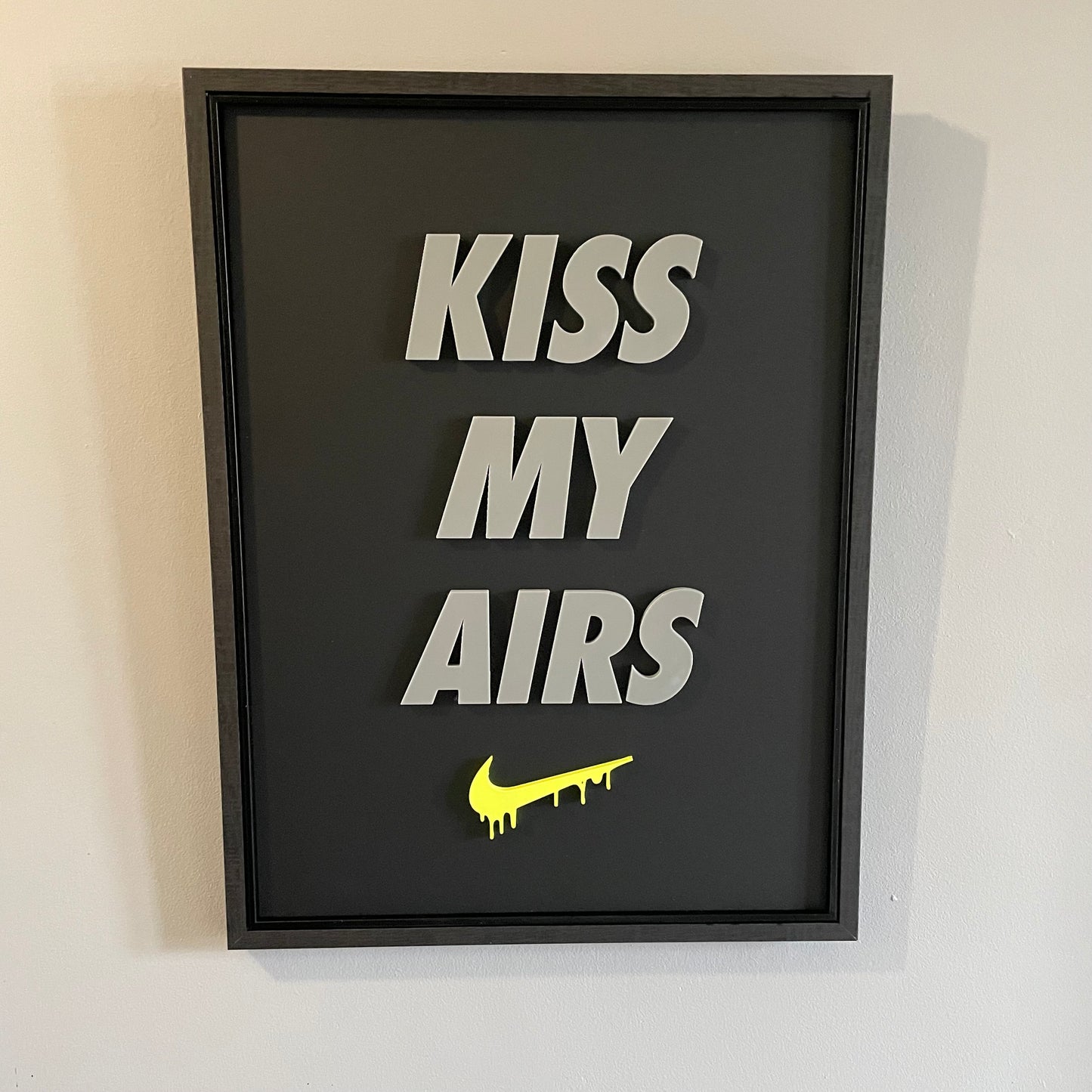 KISS MY AIRS -Black, Grey and Neon