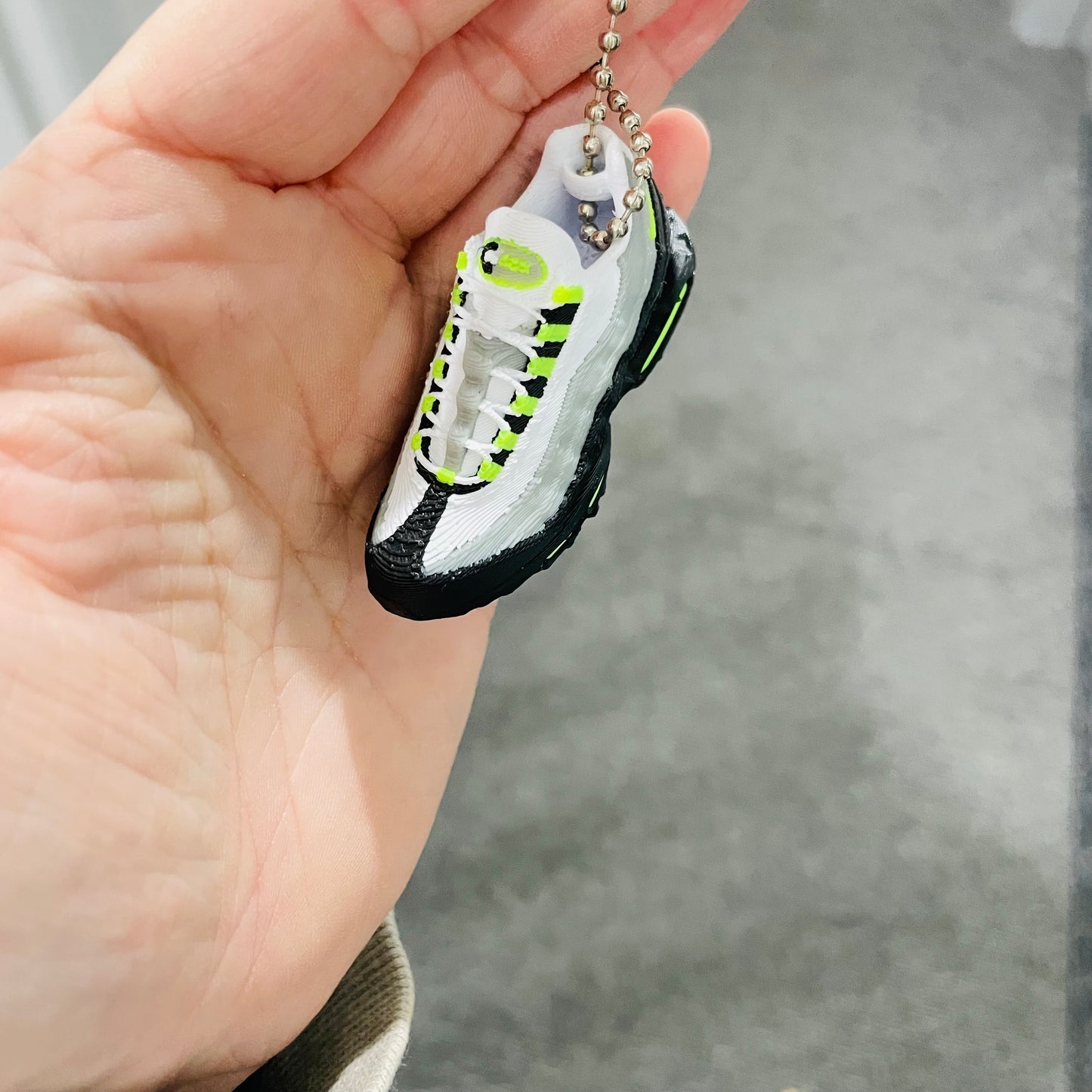 Air Max 95 multi colour Neon Keyring