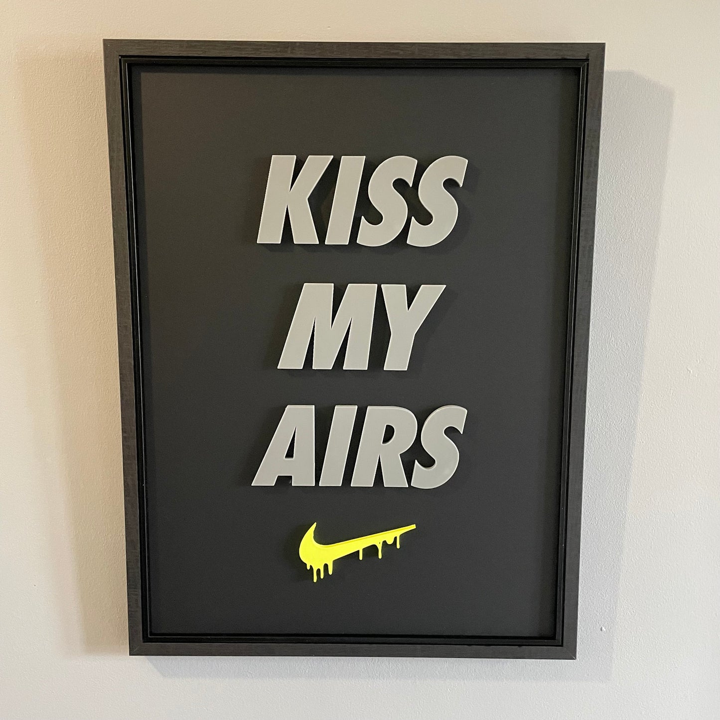 KISS MY AIRS -Black, Grey and Neon