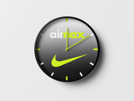 Air Max NEON Wall Clock