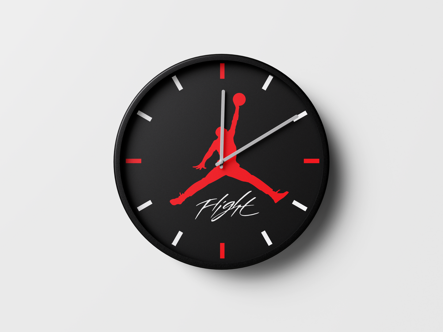 Jordan wall Clock - Black