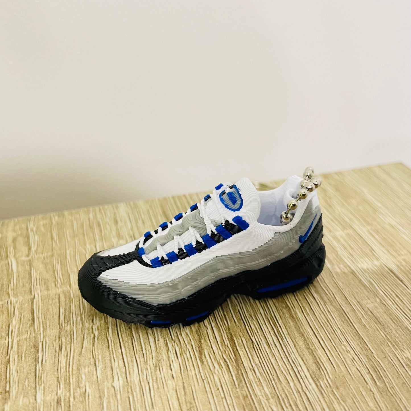 Air Max 95 multi colour Blue Keyring