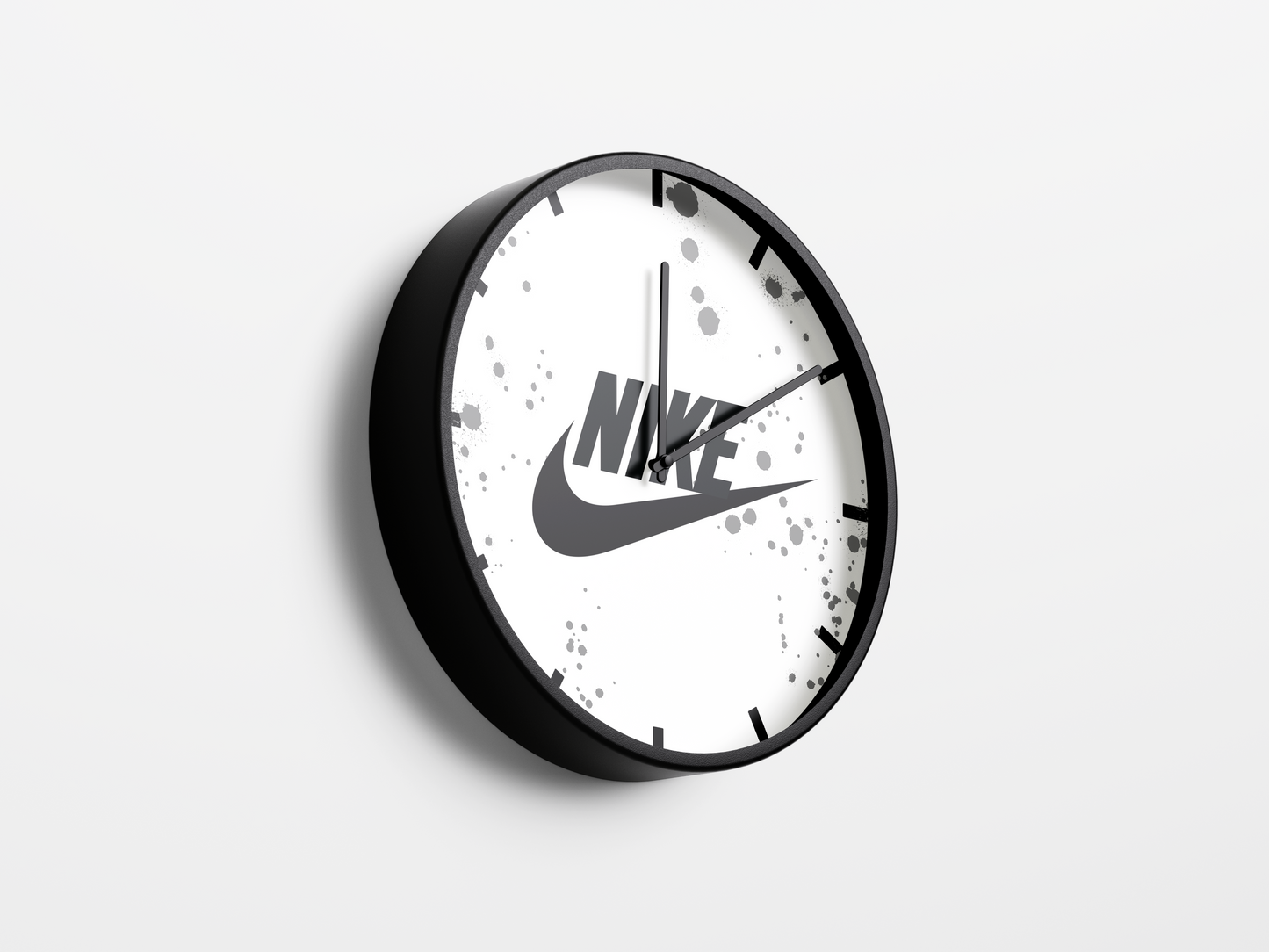 Nike wall Clock - White