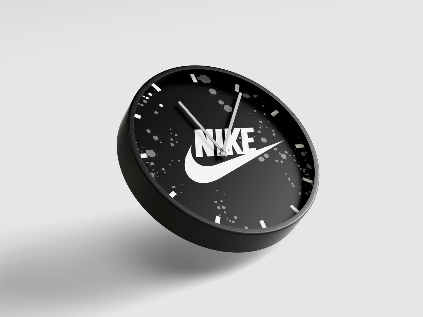 Nike wall Clock - Black