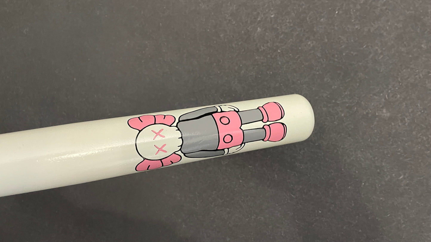 Kaws Pink Baseball Bat