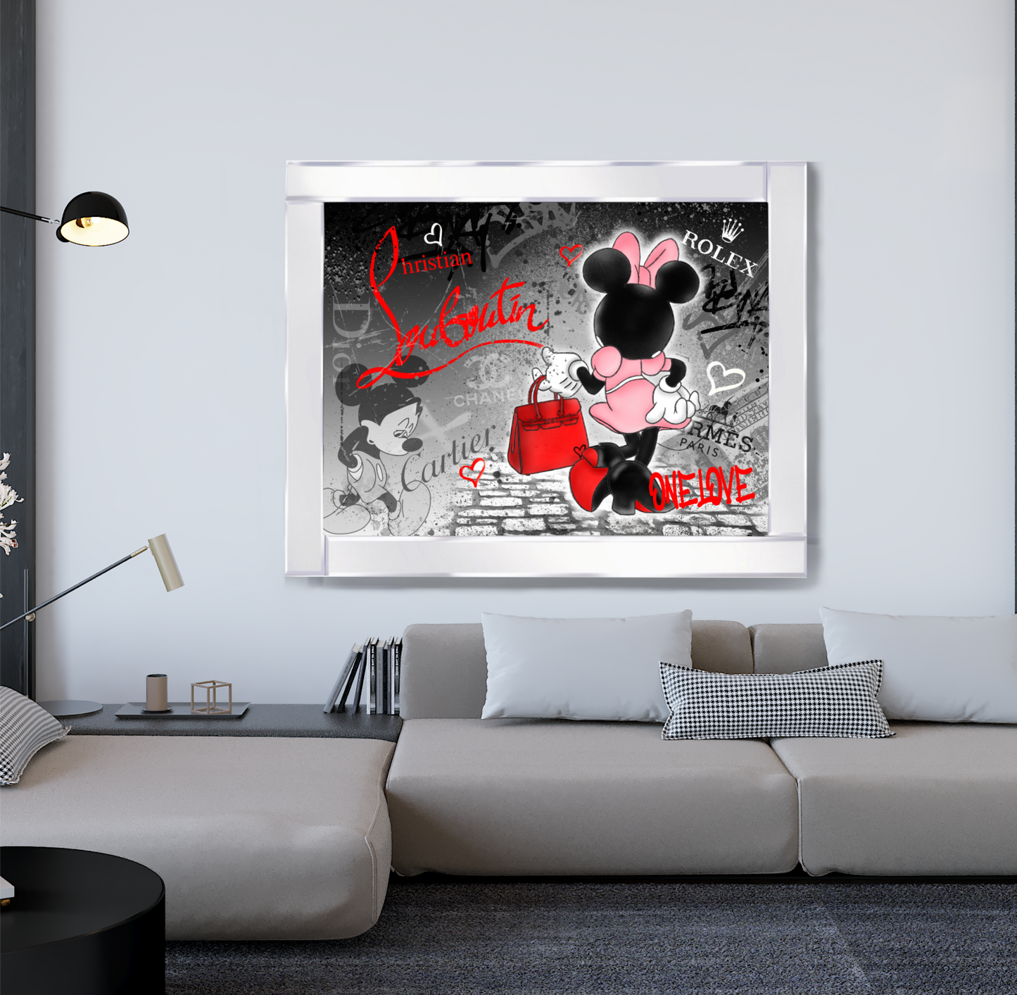 One love - Minnie graffiti