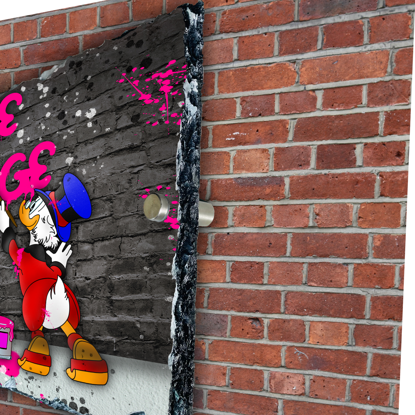 Scrooge Door plaque