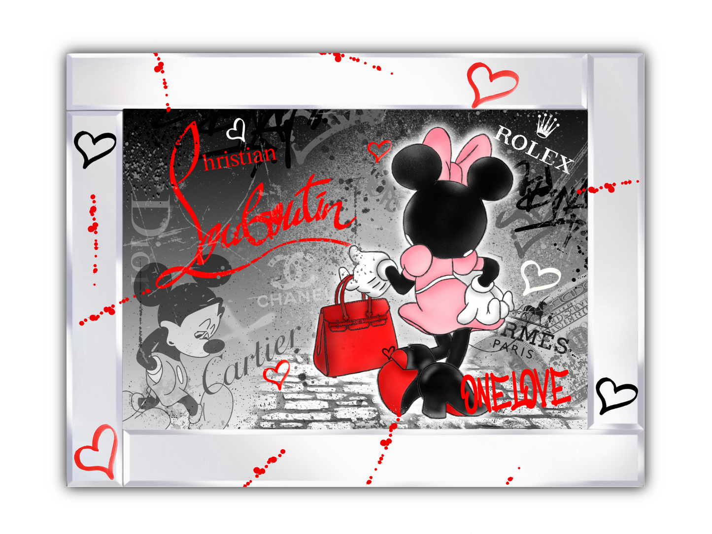 One love - Minnie graffiti