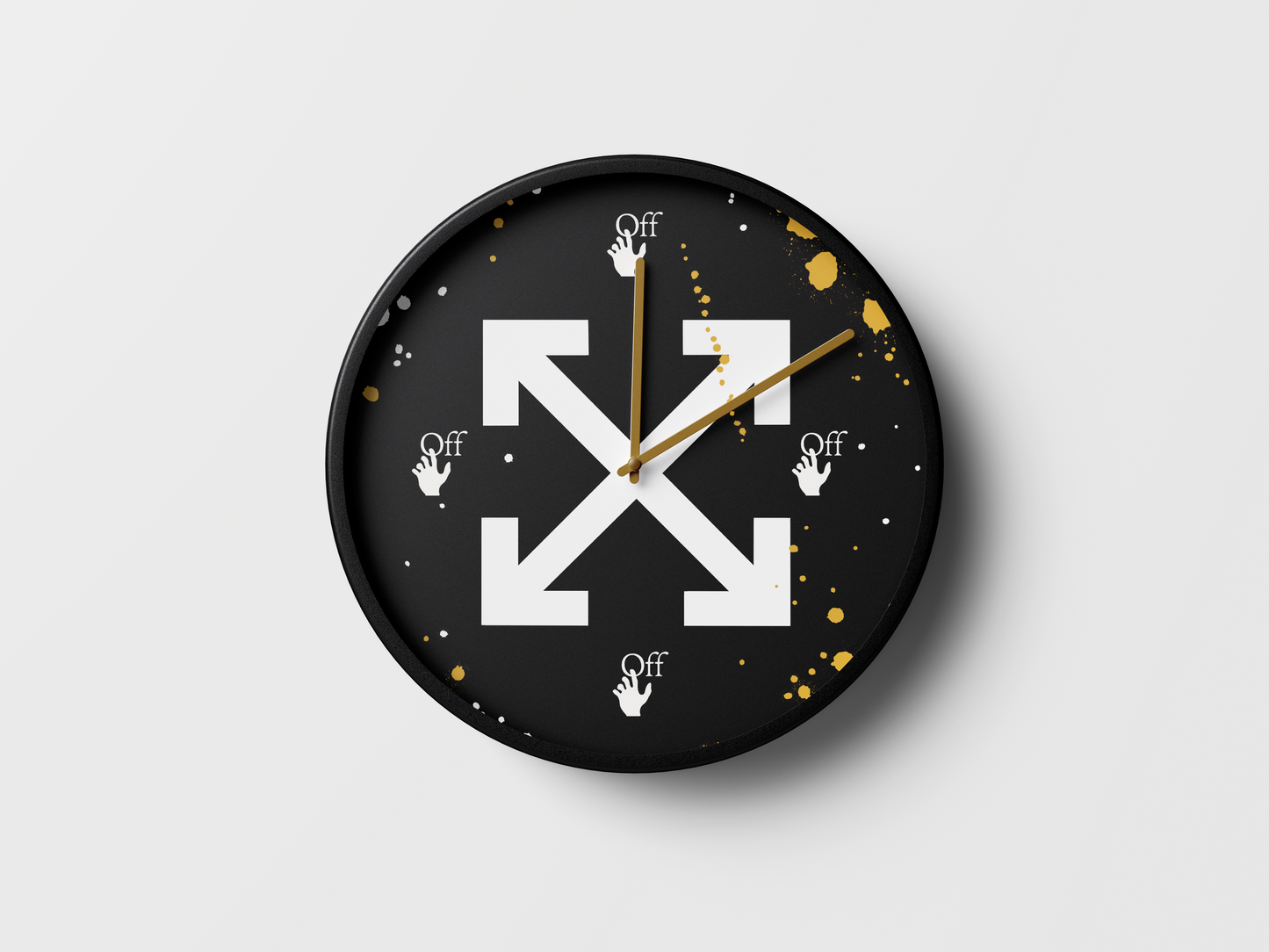 Off-White Wall Clock