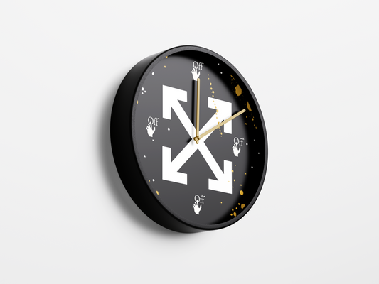 Off-White Wall Clock