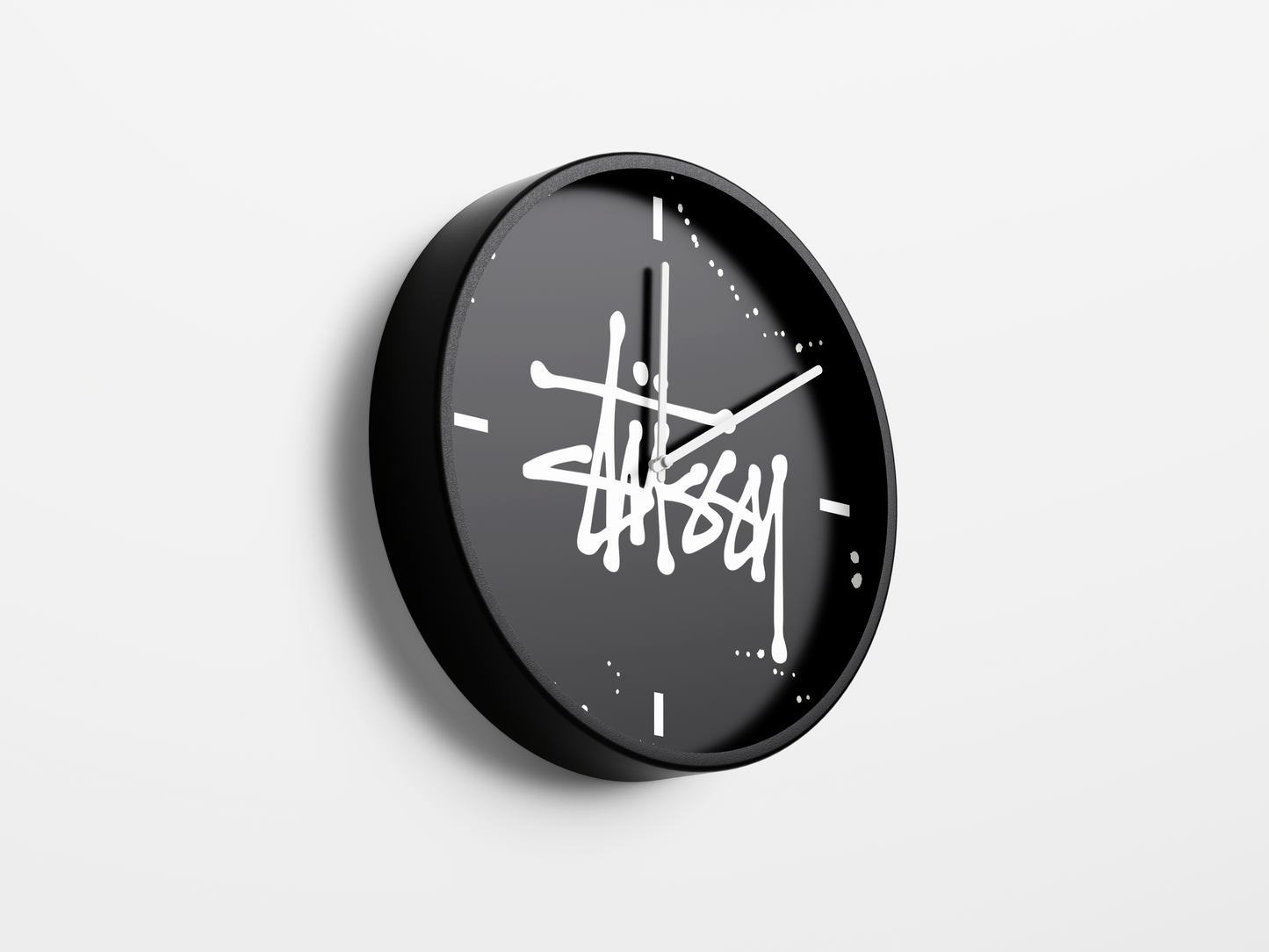 Stussy wall Clock