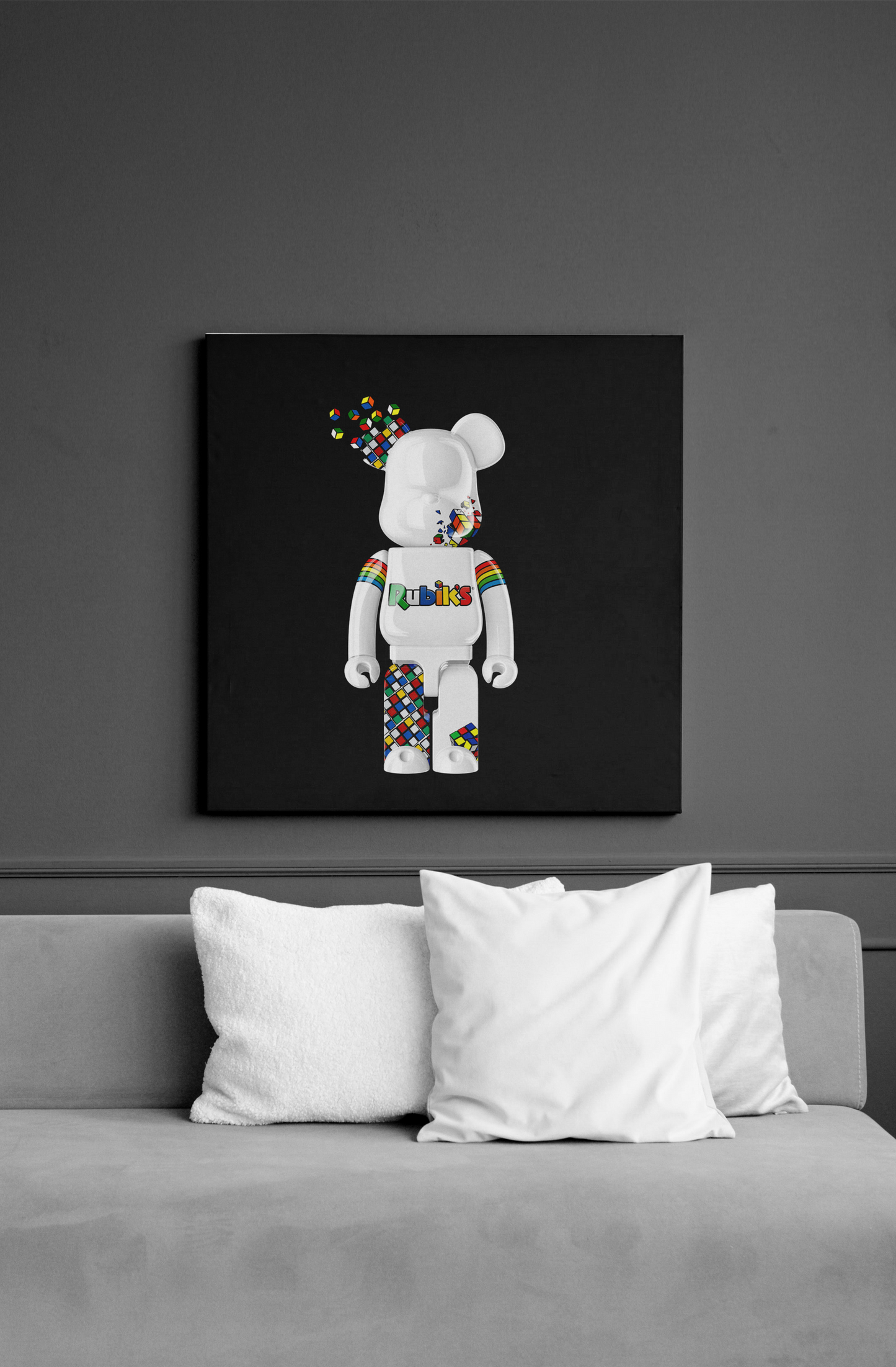 Rubik's Bear - BLK