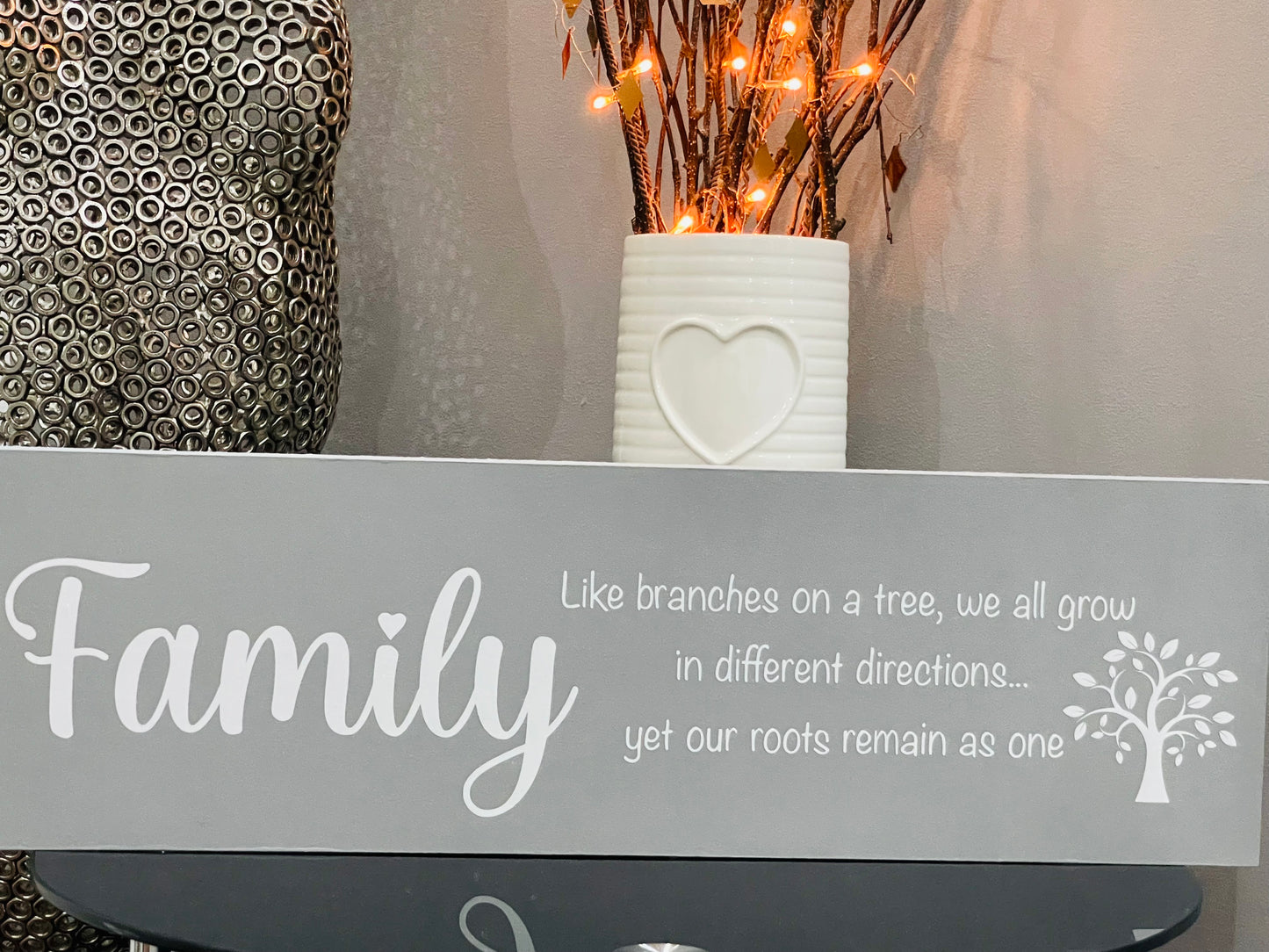 Family like branches on a tree