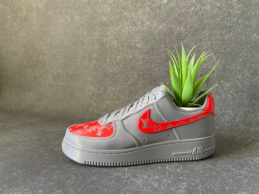 Air Force 1 (LV Grey & Red)