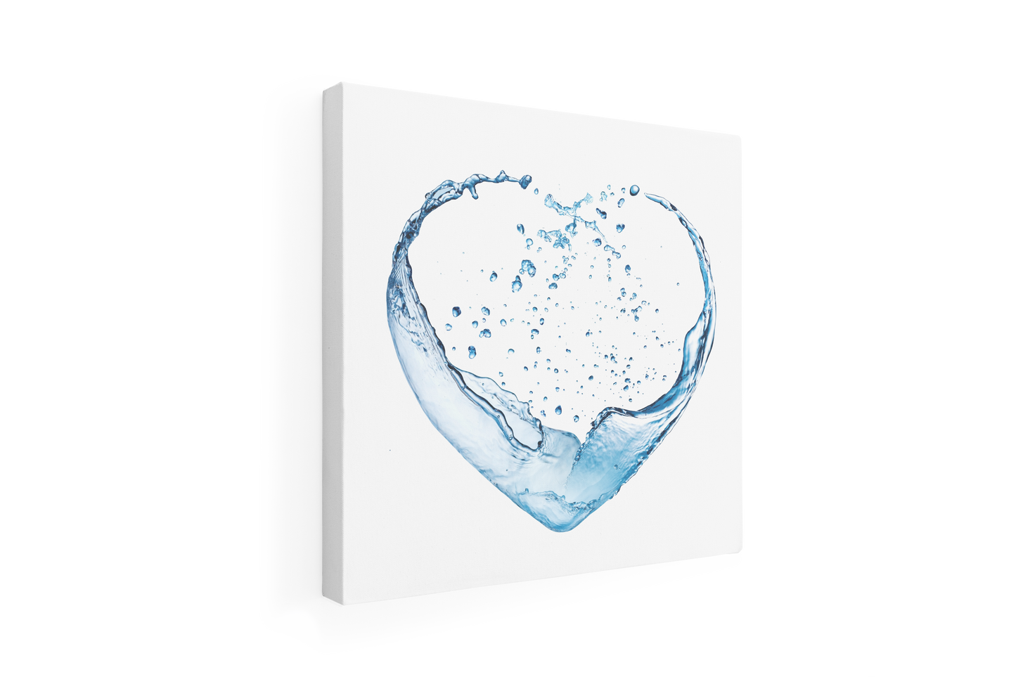 Splash Heart Blue